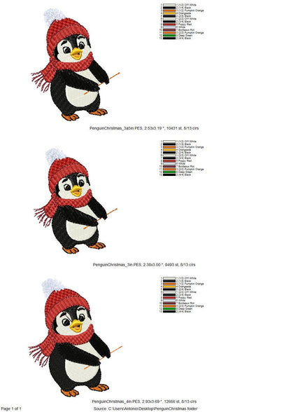 Little Penguin Stealing Towel