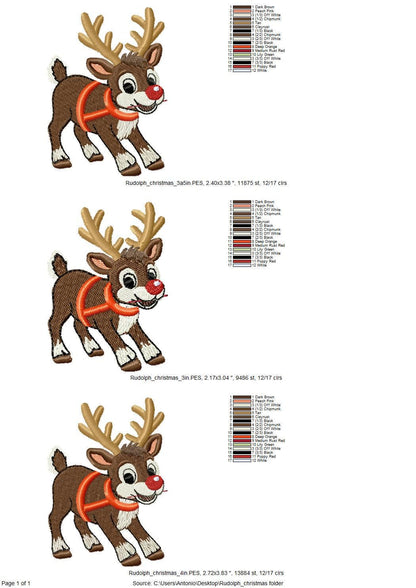 Playing Rudolph Reindeer ITH