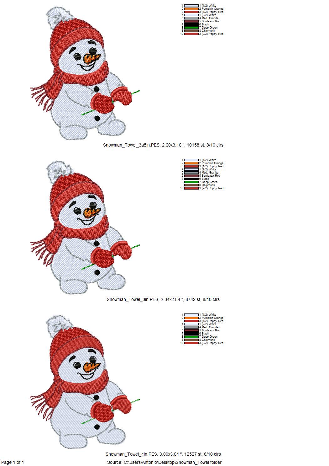 Little Snowman Thief