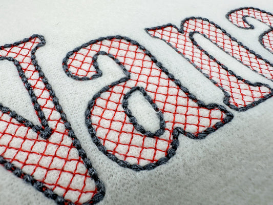 Diamond Patterned Font Nolan