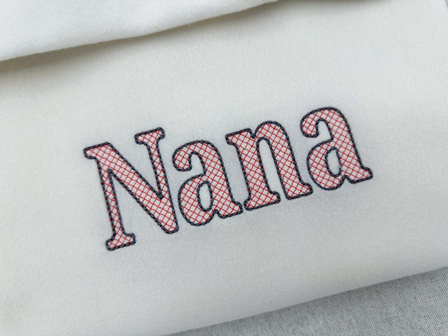 Diamond Patterned Font Nolan