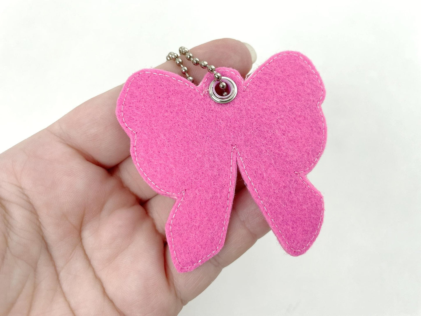 Teacher Pencil Bow Keychain