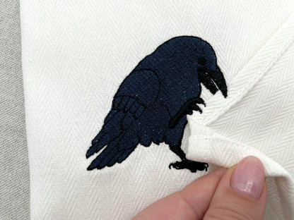 Naughty Playing Raven Crow