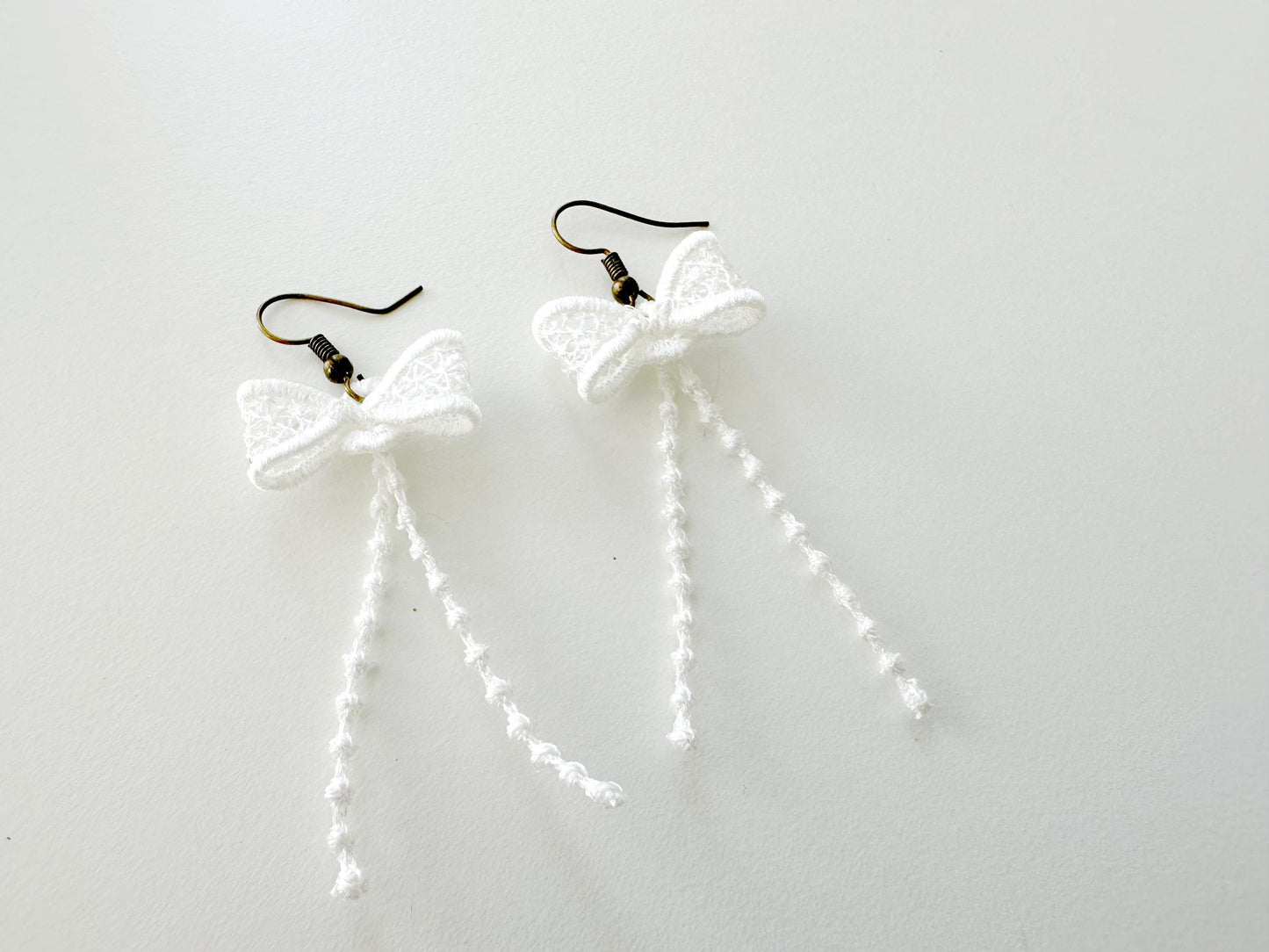 Dangle Bow Earrings FSL