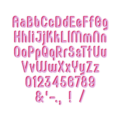 Rounded Shadow Font