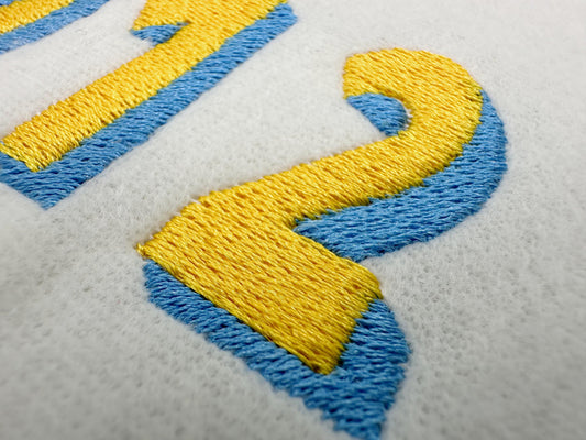 Shadow Font Fill Stitch