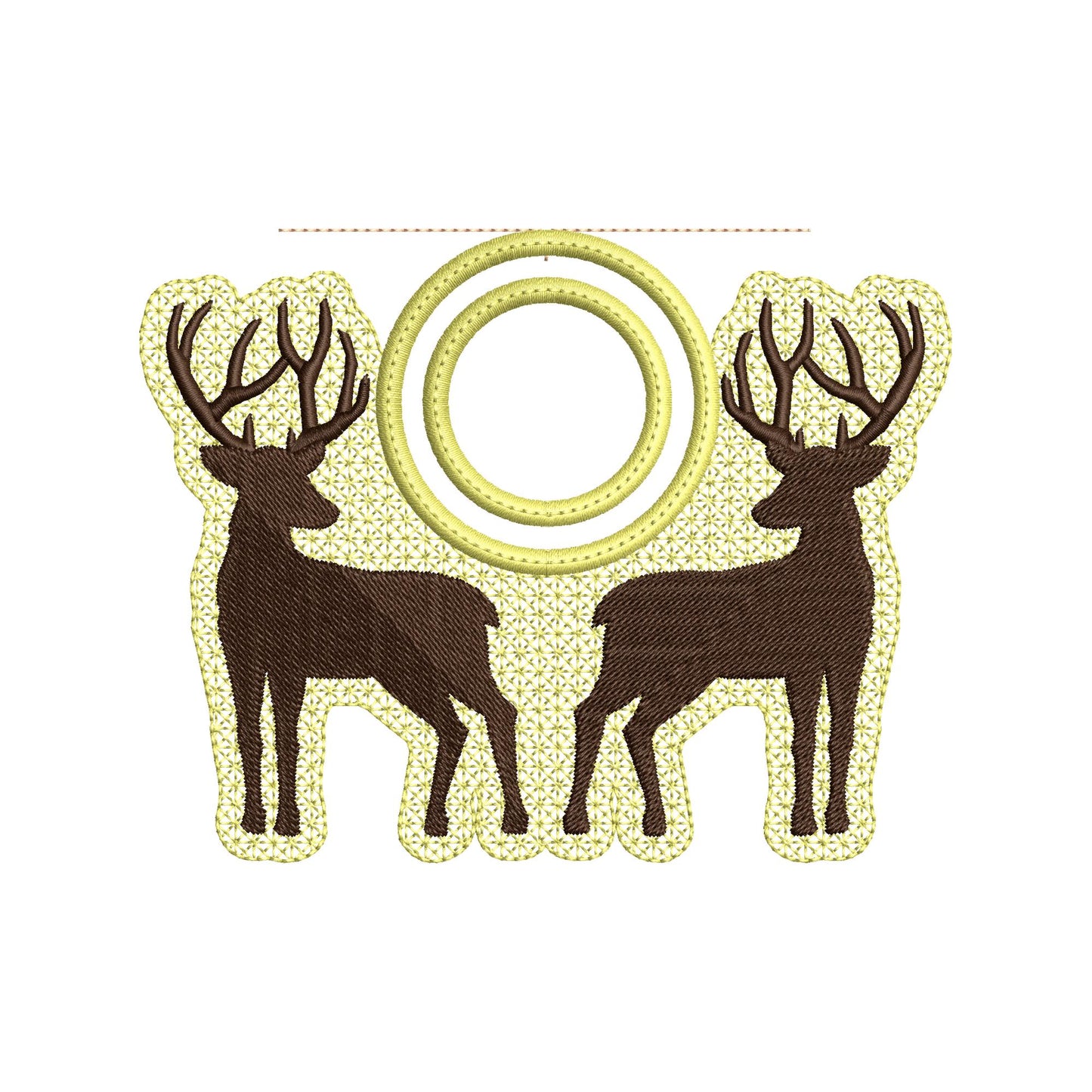 Buck Deer Towel Topper