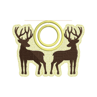 Buck Deer Towel Topper