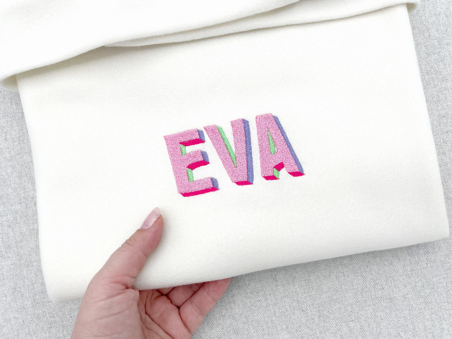 Split Drop Shadow Font machine embroidery designs shadowed monogram colorful embroidery alphabet block font