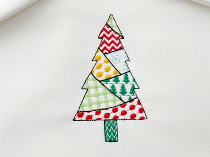 Patchwork Christmas Tree Set