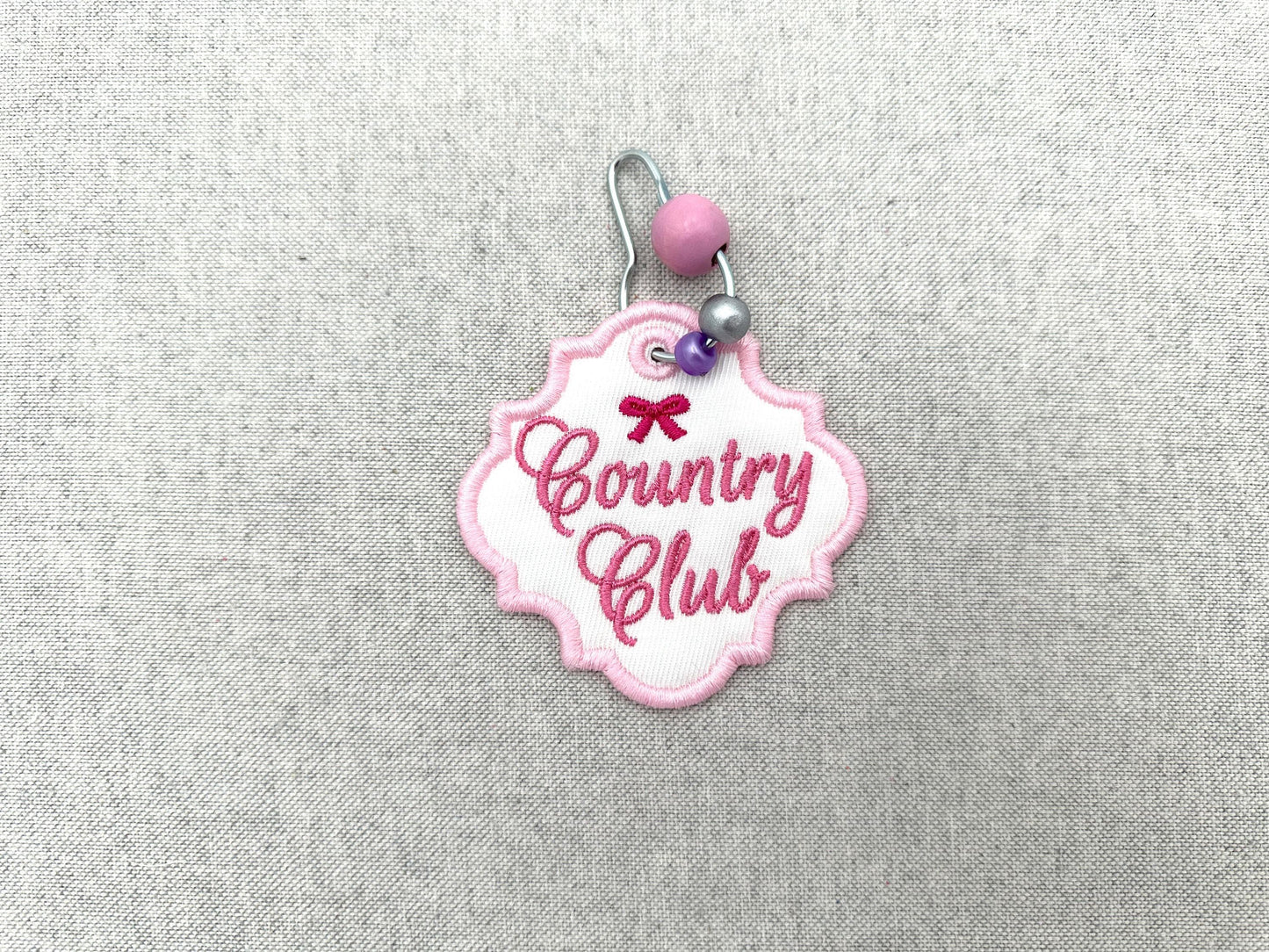 Country Chic Bag Tag Charm Set