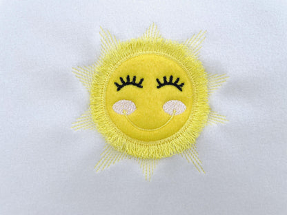 Fringed Sun Applique