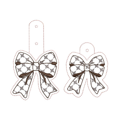 Chic Mini Bow Keychain