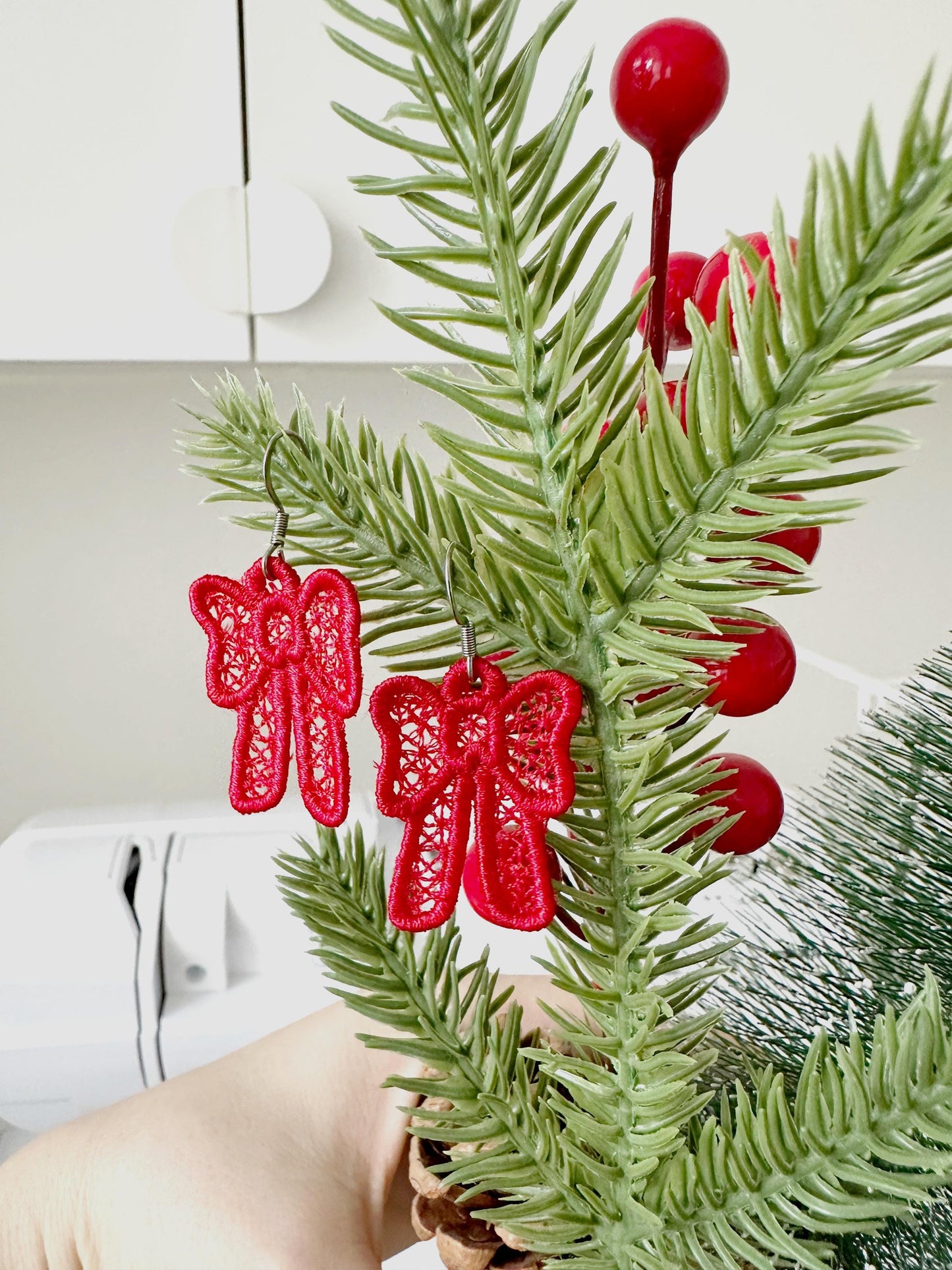 Delicate Bow Earrings FSL