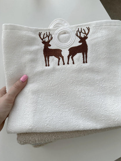 Buck Deer Towel Topper