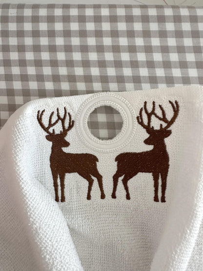 Buck Deer Towel Topper