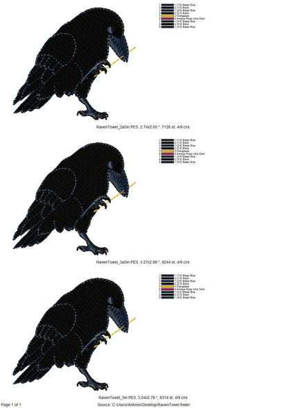 Naughty Playing Raven Crow