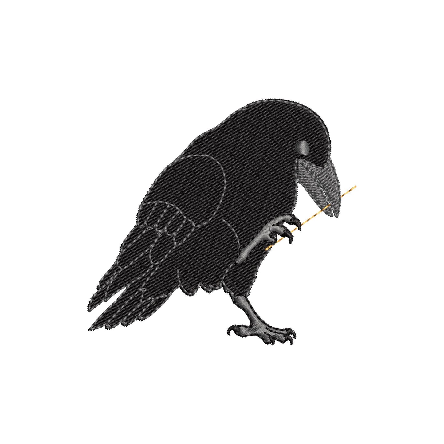 Naughty Playing Raven Crow
