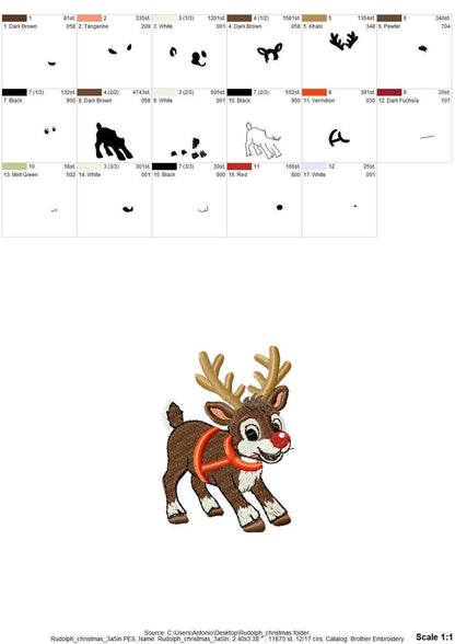 Playing Rudolph Reindeer ITH