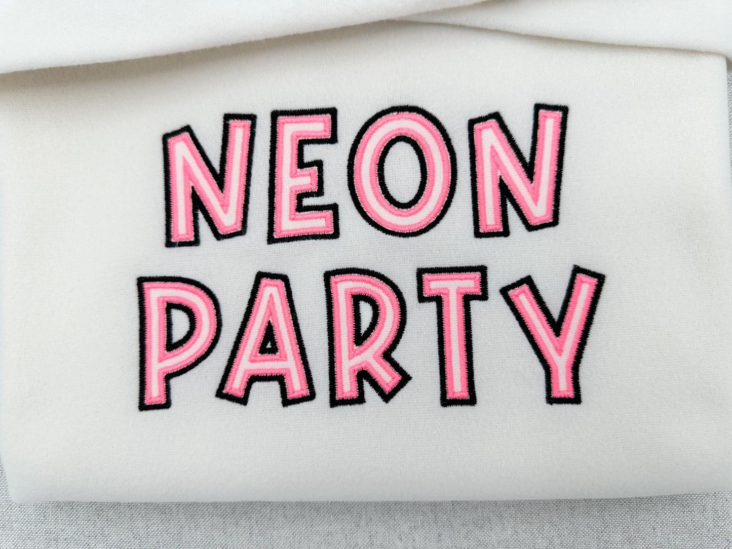 Neon Party Font 2 Outlines