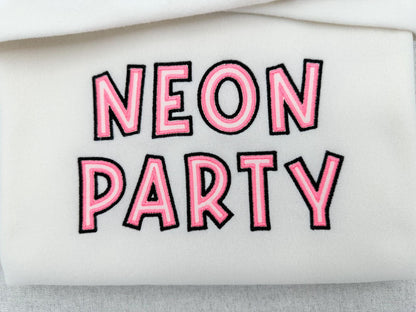 Neon Party Font 2 Outlines