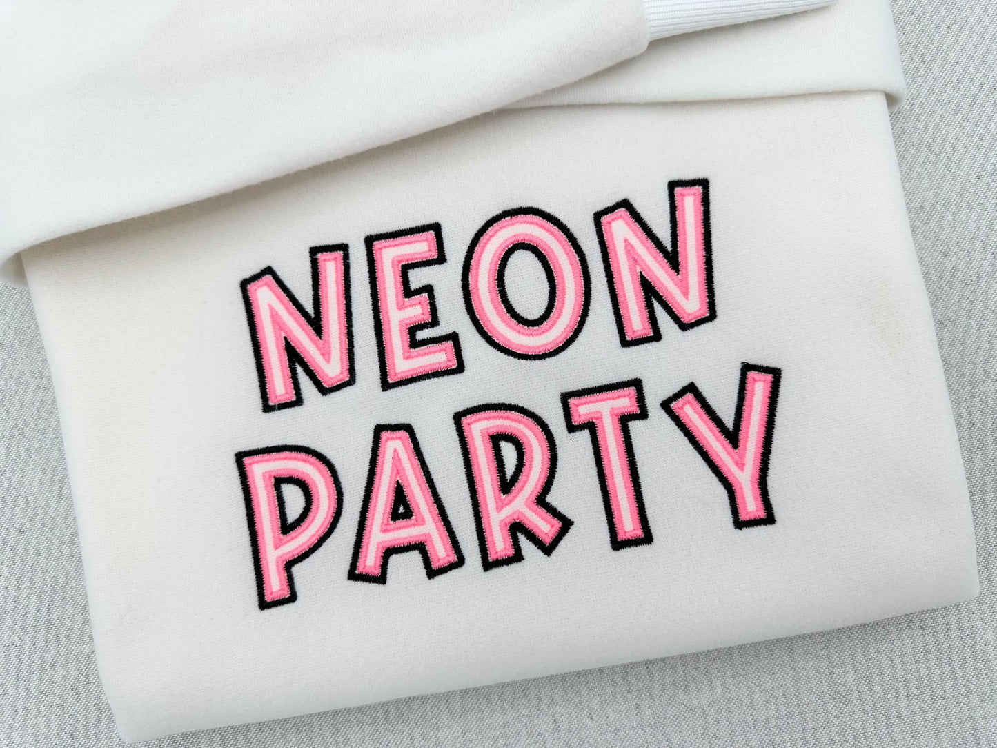 Neon Party Font 2 Outlines