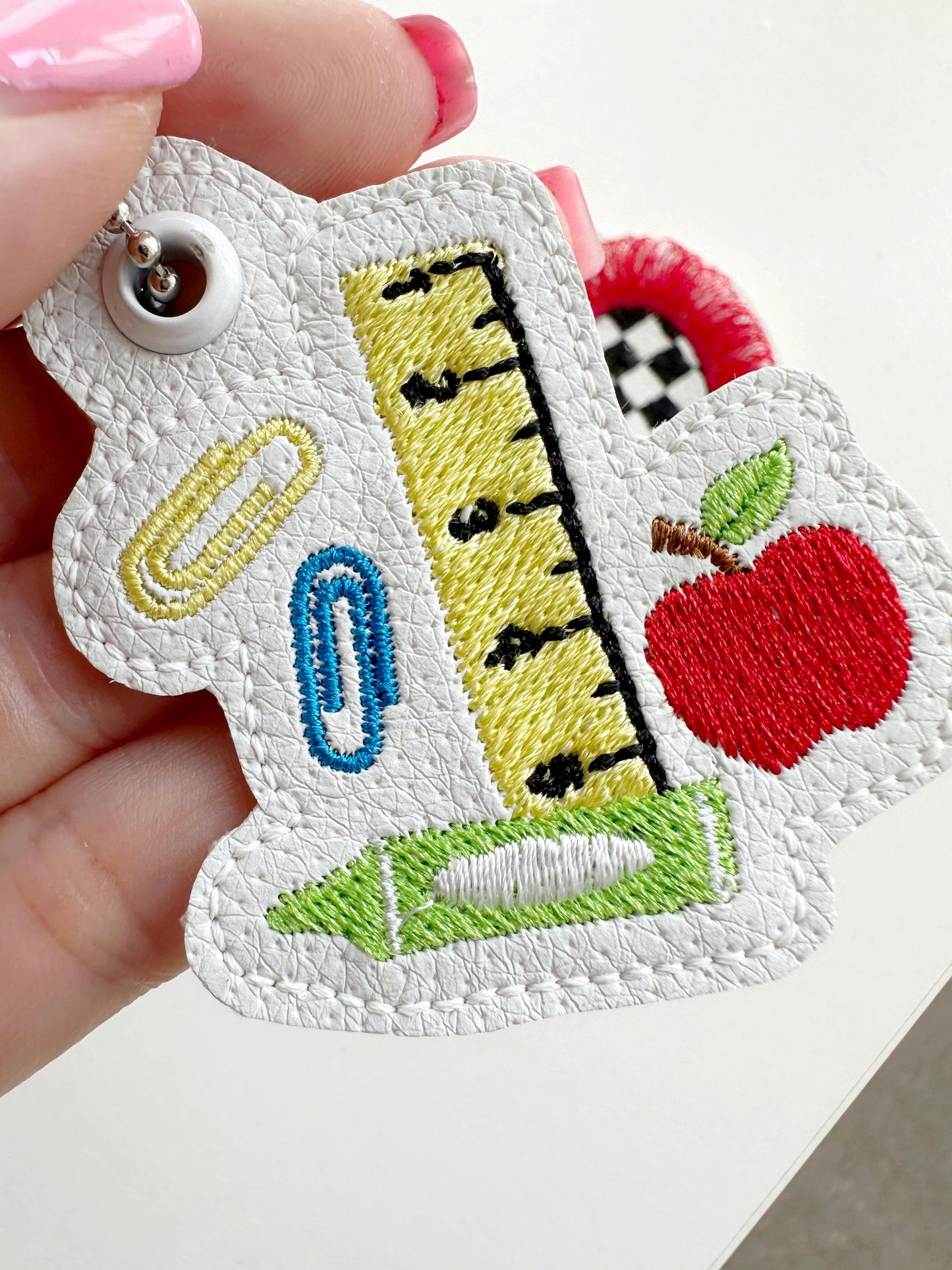 Back to School Teacher Tools Keychain