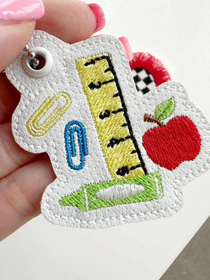 Back to School Teacher Tools Keychain