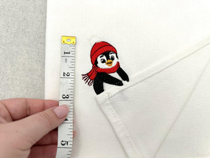 Little Penguin Stealing Towel