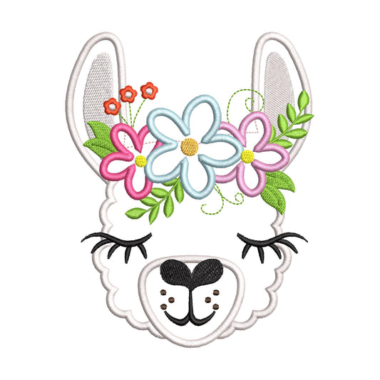 Floral Llama
