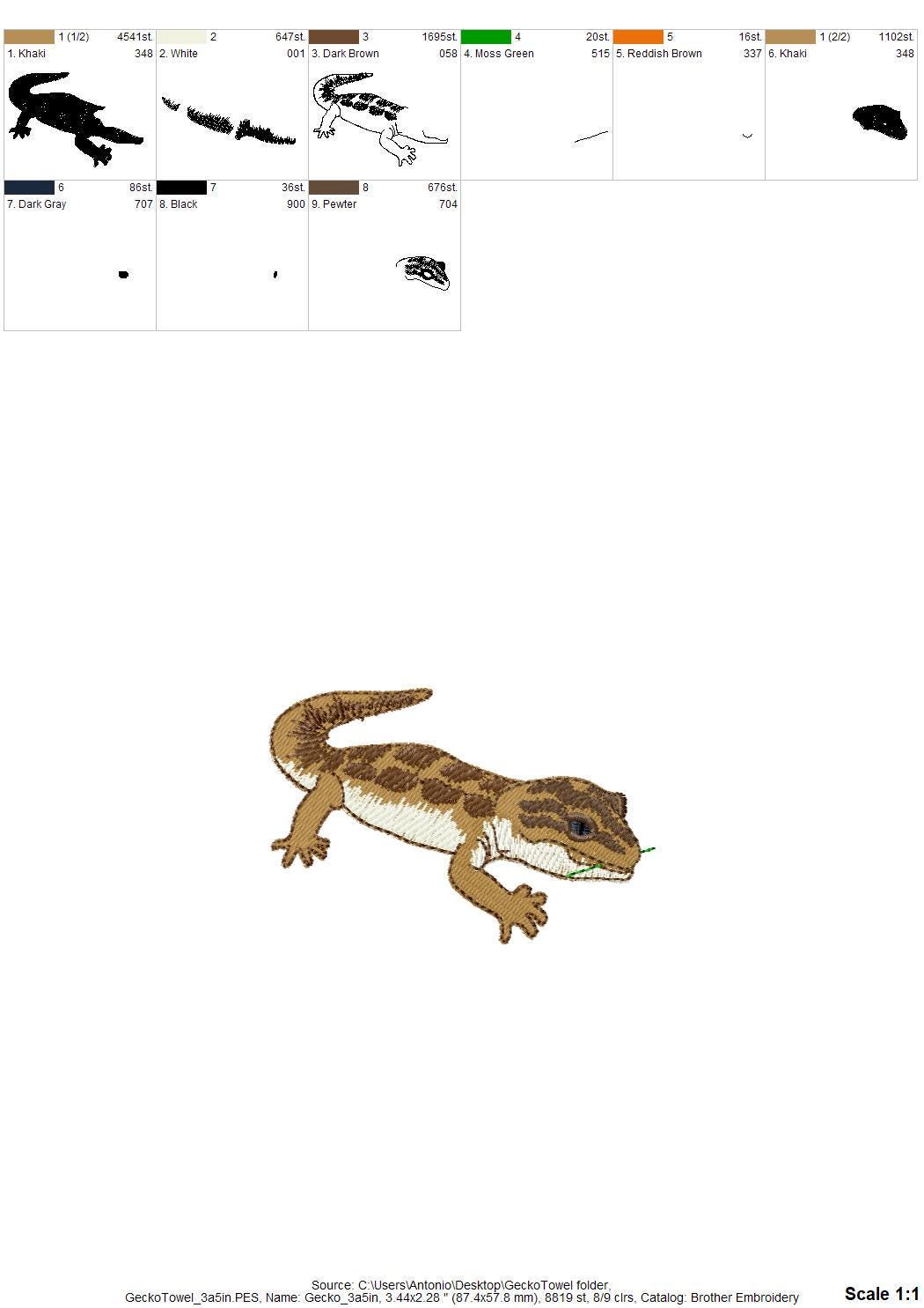 Naughty Playing Gecko