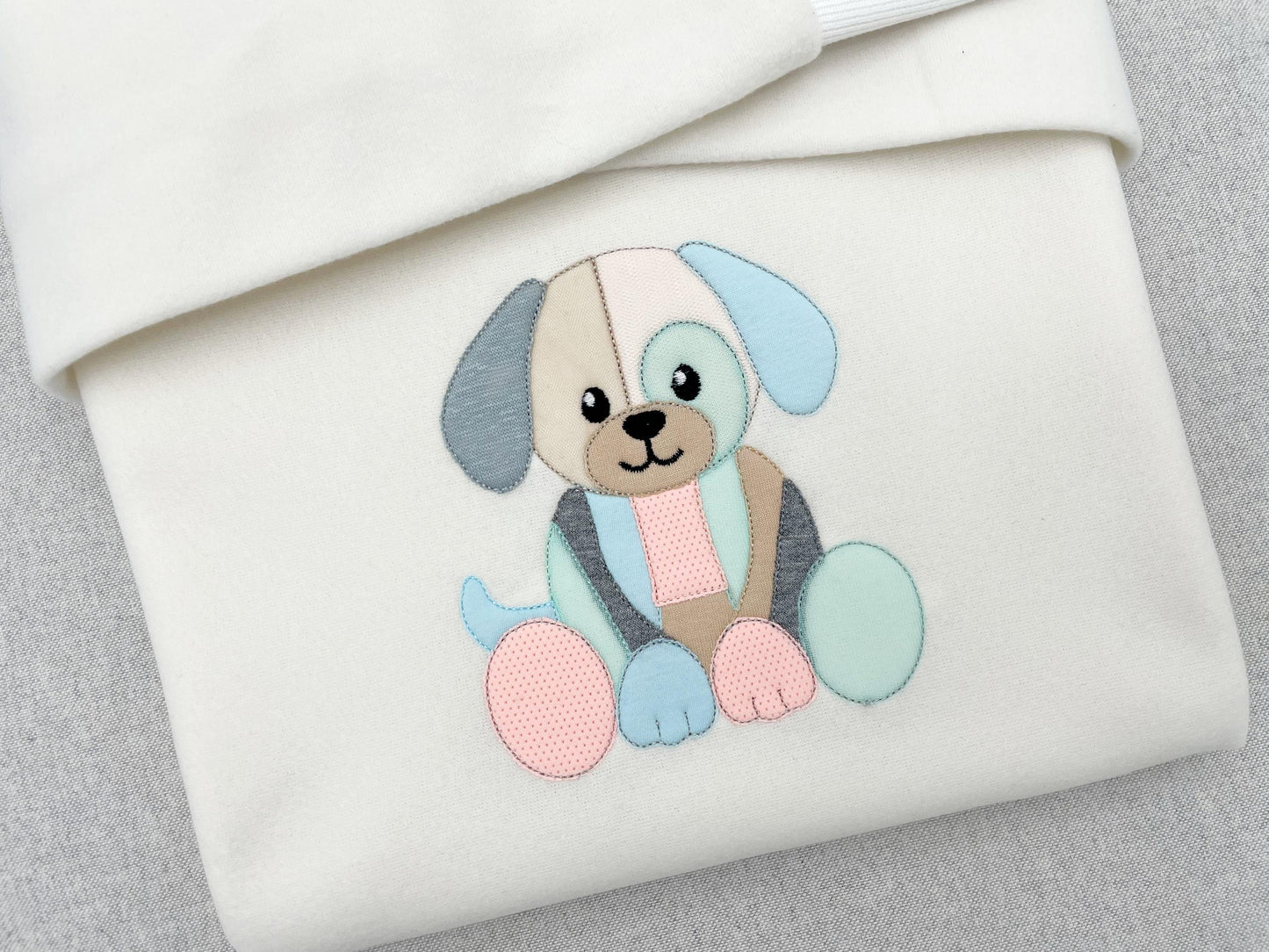 Little Patchwork Puppy Toy