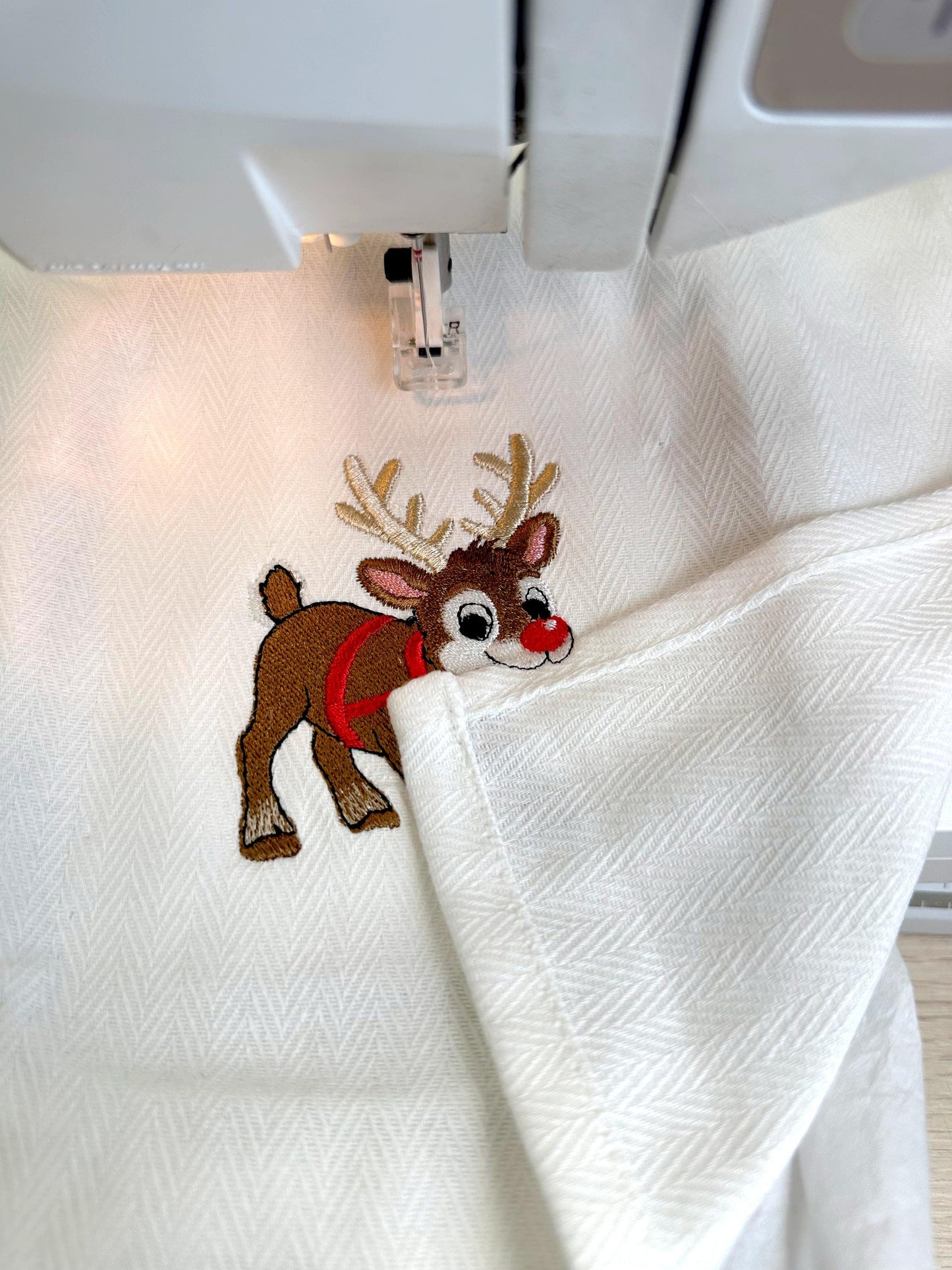 Playing Rudolph Reindeer ITH