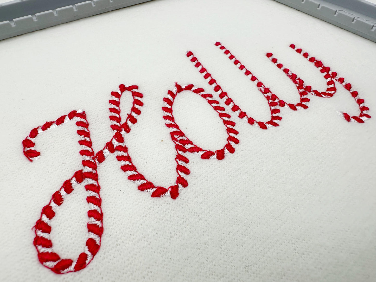 Christmas Font Candy Cane Land