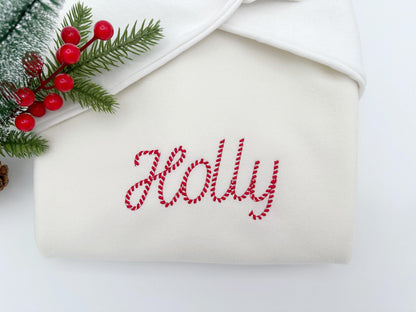 Christmas Font Candy Cane Land