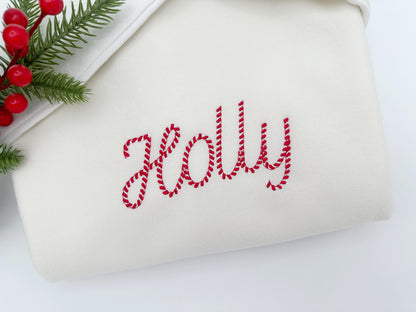 Christmas Font Candy Cane Land