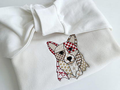 Patchwork Corgi Dog