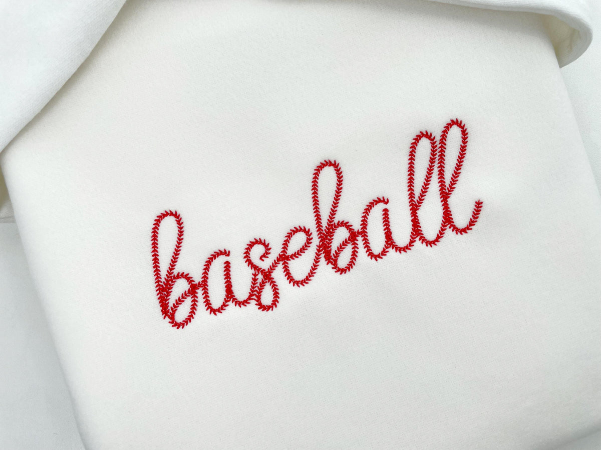 Baseball stitch Mini FONT sports stitch Monogram handwritten script alphabet letters machine embroidery designs