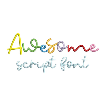 Awesome Script Handwritten Font