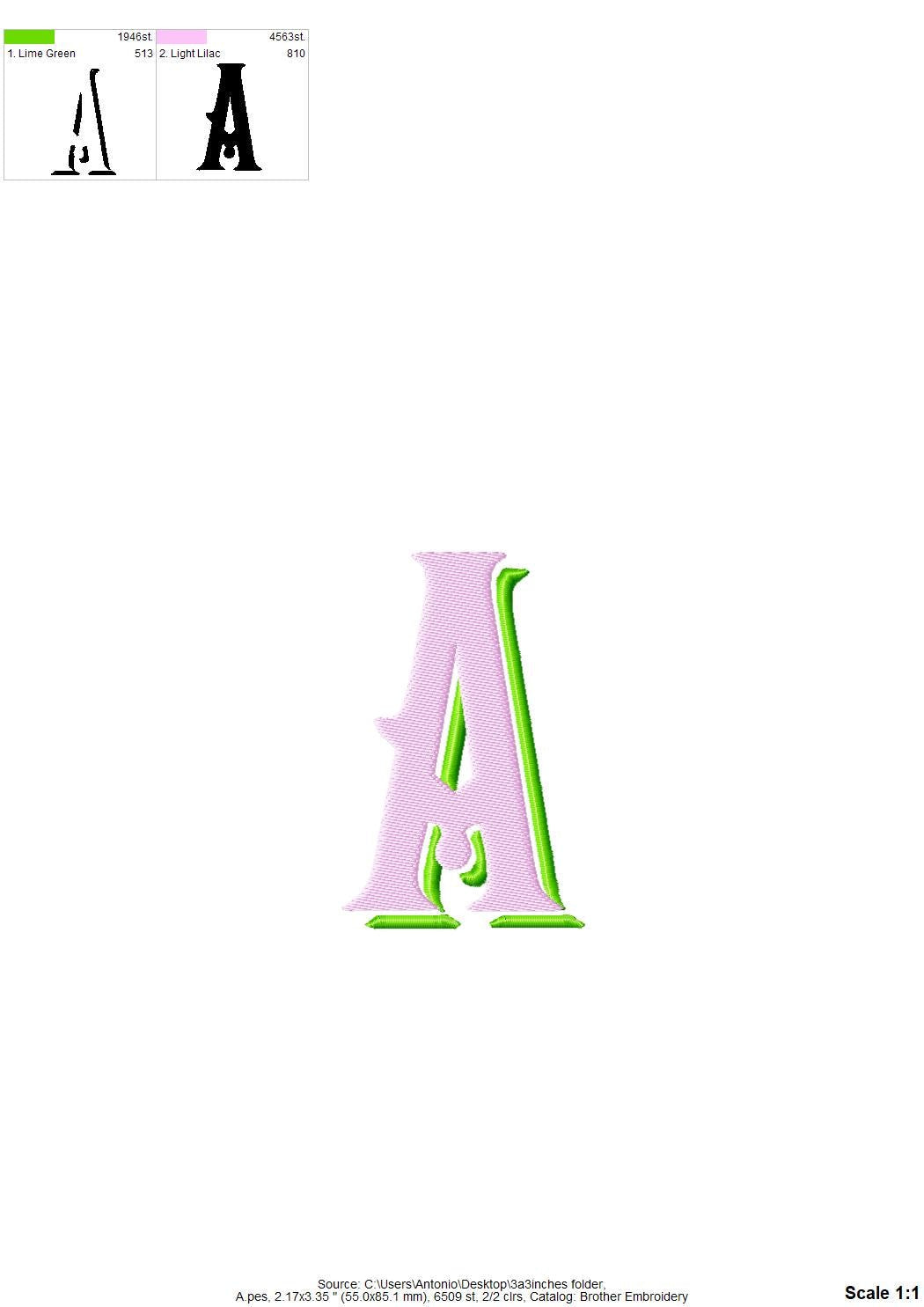 Classic Drop Shadow Font