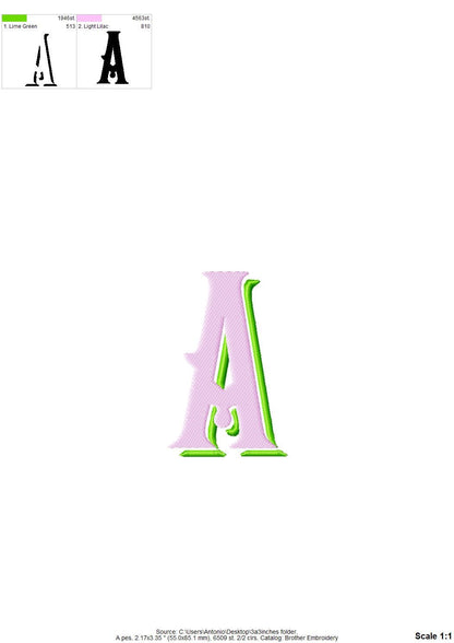 Classic Drop Shadow Font