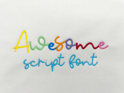 Awesome Script Handwritten Font