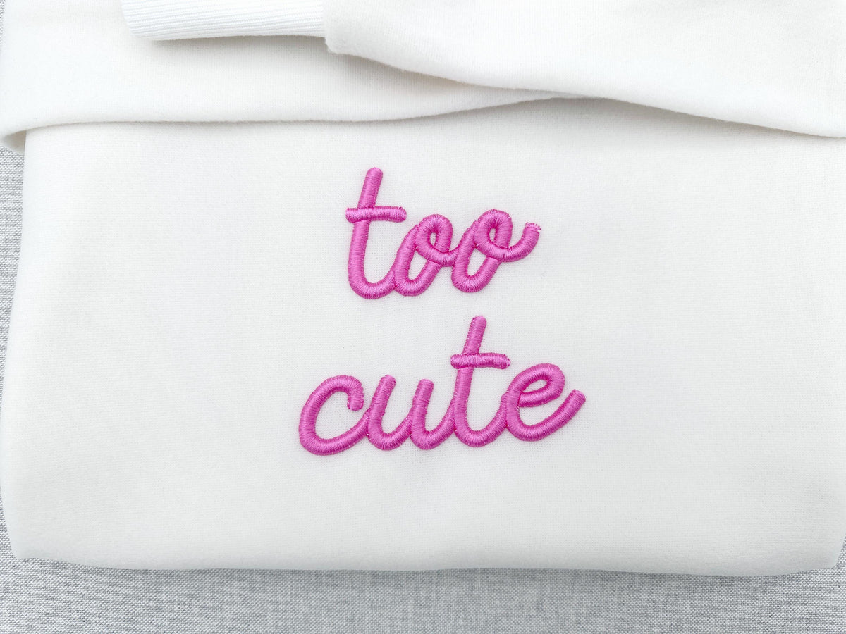 Puffy Pop FONT machine embroidery designs 3D raised puffy foam handwritten script Alphabet Monogram