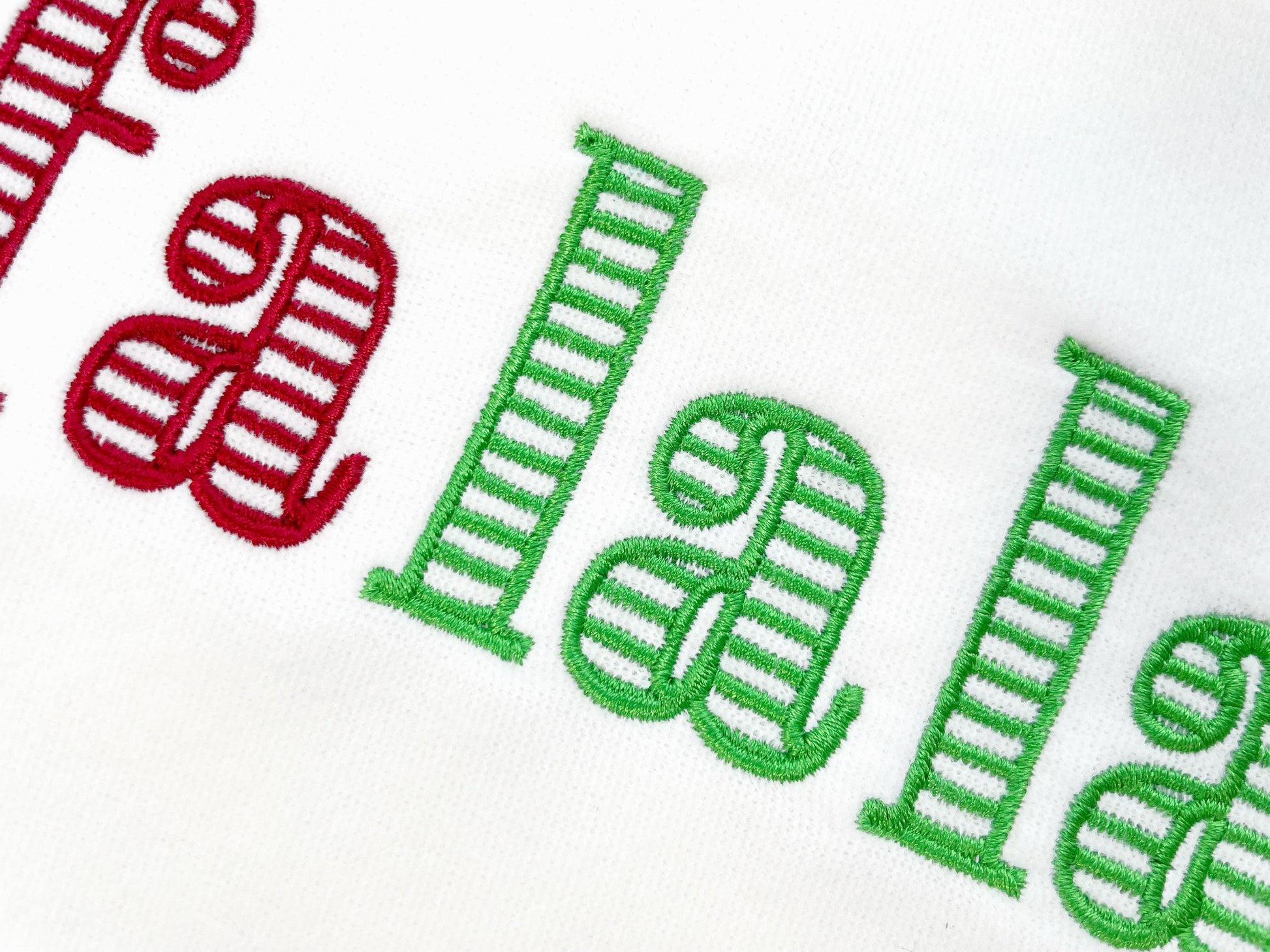 Striped Font Abril Elegant transparent satin stitch Alphabet Monogram Block type machine embroidery designs