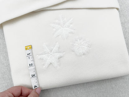 Fringed Snowflake Set of 3