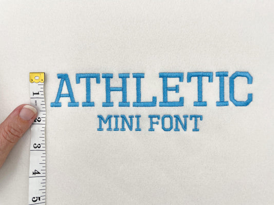 Collegiate Athletic Mini Font