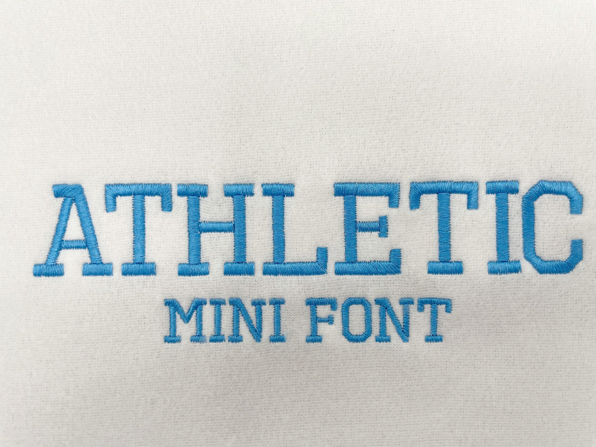 Collegiate Athletic Mini Font
