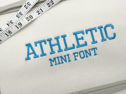 Collegiate Athletic Mini Font