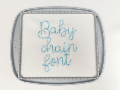 Bold Chain Font Barley