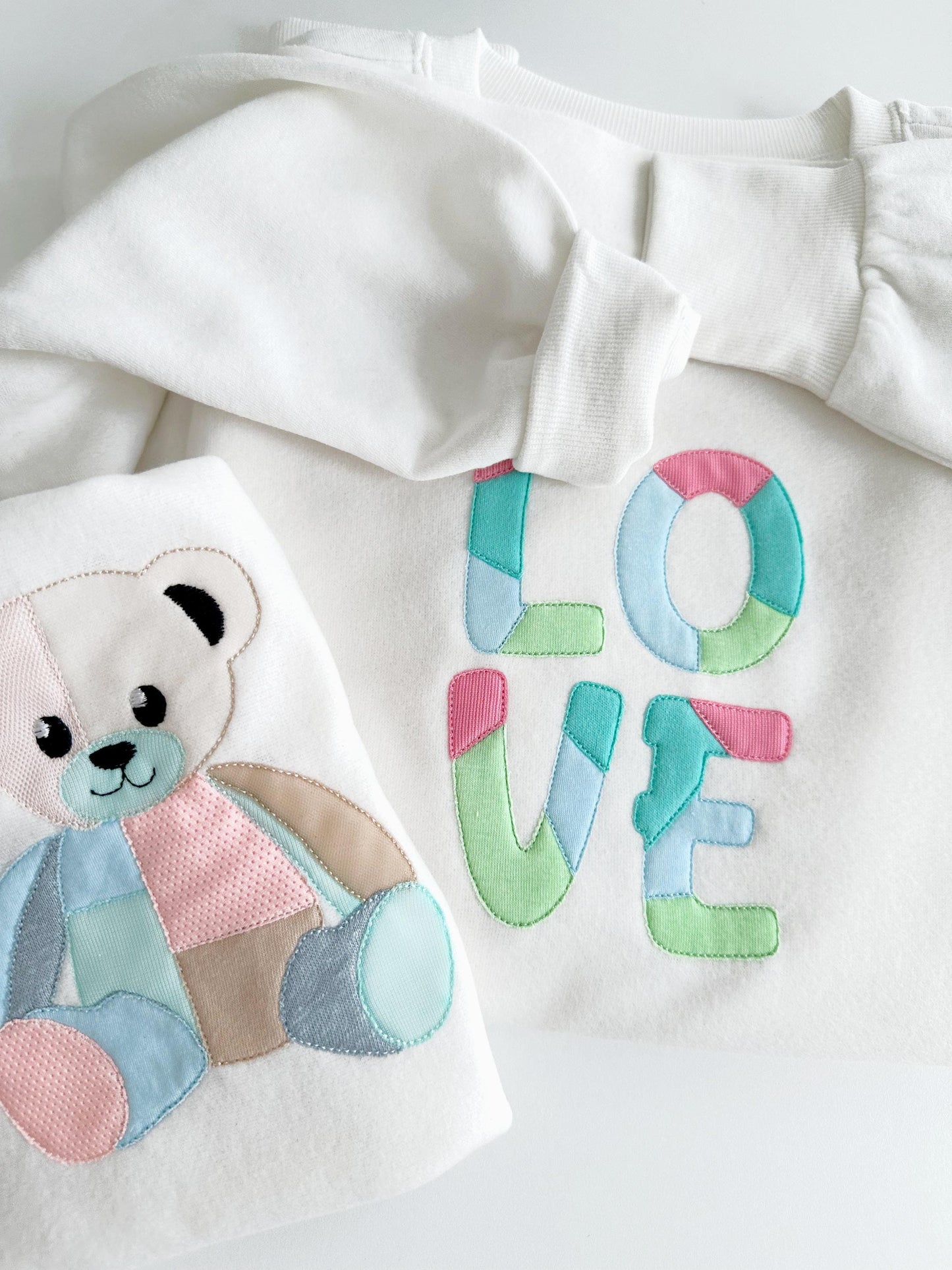 Raggedy Applique Patchwork Font